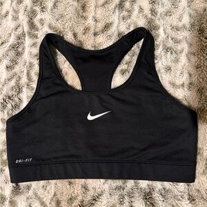 Nike Dri-FIT Black Sports Bra